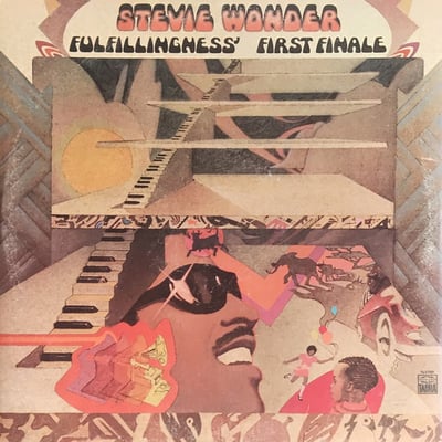 Stevie Wonder - Fulfillingness' First Finale (Tamla, T6-332S1) · LP · Santa Maria Pressing, Gatefold · Club Edition