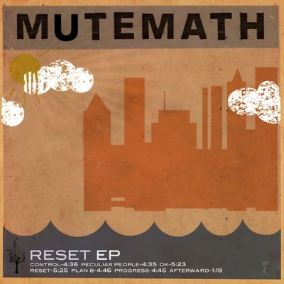Mutemath - Reset EP (Teleprompt Records, WTK150050LP) · LP · Reissue