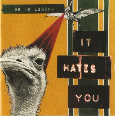 He Is Legend - It Hates You (Tragic Hero Records, TRG052) · 2xLP · Yellow Translucent · Limited Edition