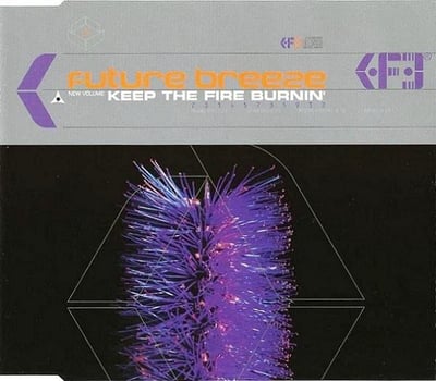 Future Breeze - Keep The Fire Burnin' (Ultra Europe, ULER 008) · 12"