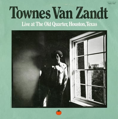 Townes Van Zandt - Live At The Old Quarter, Houston, Texas (Vinyl Me, Please, VMP CW021) · 2xLP · Black & White Galaxy, Gatefold · Club Edition, Reissue, Remastered