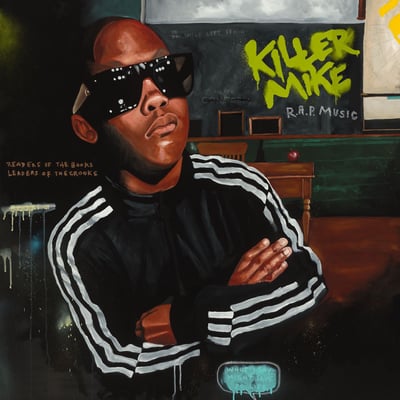 Killer Mike - R.A.P. Music (Williams Street, 384-460-018-2) · 2xLP · Big Beast Splatter · Club Edition, Reissue