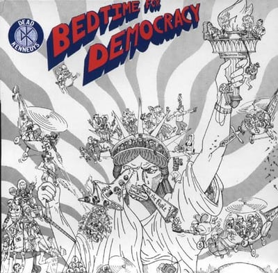 Dead Kennedys - Bedtime For Democracy (Alternative Tentacles, VIRUS 50) · LP · Gatefold · Repress