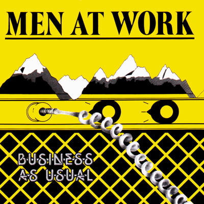 Men At Work - Business As Usual (Columbia, FC 37978) · LP · Carrollton Pressing · F/G