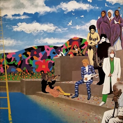 Prince And The Revolution - Around The World In A Day (Paisley Park, 9 25286-1) · LP · Specialty Pressing, Gatefold