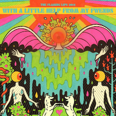 The Flaming Lips - With A Little Help From My Fwends (Warner Bros. Records, 544000-1) · LP · Orange Fluorescent