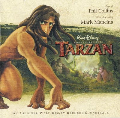 Phil Collins , Mark Mancina - Tarzan (An Original Walt Disney Records Soundtrack) (Walt Disney Records, D003041501) · LP · Picture Disc, Reissue