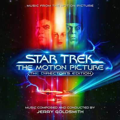 Jerry Goldsmith - Star Trek: The Motion Picture: The Director's Edition (Music From The Motion Picture) (Enjoy The Ride Records, ETR142) · 2xLP · Rainbow Tri-Color Stripe · Limited Edition, Reissue