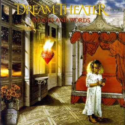 Dream Theater - Images And Words (Rhino Records, RCV1 92418) · LP · Clear · Limited Edition, Reissue, Repress