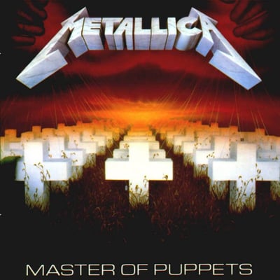 Metallica - Master Of Puppets (Blackened, BLCKND005R-1W) · LP · Red (Battery Brick) · Limited Edition, Reissue, Remastered
