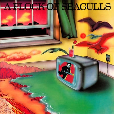 A Flock Of Seagulls - A Flock Of Seagulls (Jive, JIVE VA 66000) · LP · Monarch Pressing · Reissue