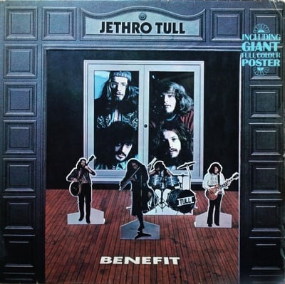 Jethro Tull - Benefit (Reprise Records, RS 6400) · LP · Santa Maria Pressing · Repress