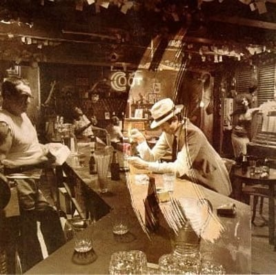 Led Zeppelin - In Through The Out Door (Swan Song, SS 16002) · LP · "F" Sleeve variant · Reissue