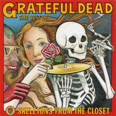 The Grateful Dead - The Best Of “Skeletons From The Closet” (Warner Records, RCV5 2764V) · LP · Memphis Pressing, Bone · Limited Edition, Reissue, Repress