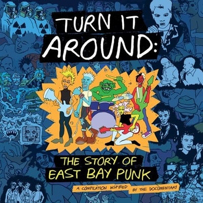 Various - Turn It Around: The Story Of East Bay Punk (1-2-3-4 Go! Records, GO-70) · 2xLP · Blue Translucent · Limited Edition