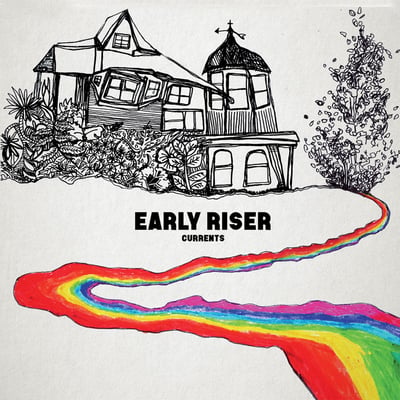 Early Riser - Currents (A-F Records, AF089) · LP · Translucent Blue · Limited Edition