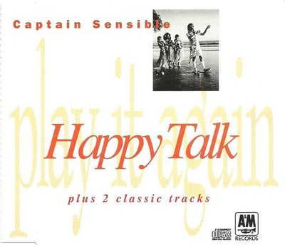 Captain Sensible - Happy Talk (A&M Records, CAP 1) · 7"