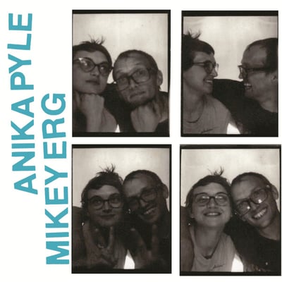 Mikey Erg / Anika Pyle - Mikey Erg/Anika Pyle (Anchorless Records, ALR: 030) · 7" · Lime Green · Limited Edition