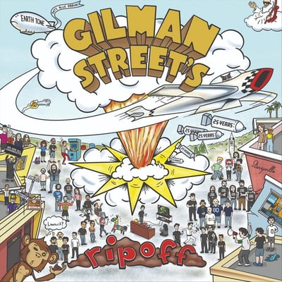 Various - Gilman Street's Ripoff (Asian Man Records, AM-345) · LP · Yellow Translucent