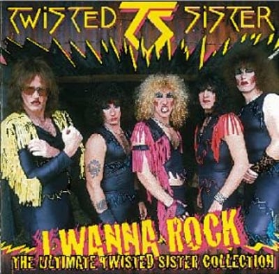 Twisted Sister - I Wanna Rock (Atlantic, 7-89617) · 7" · Specialty Pressing