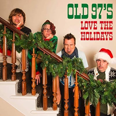 Old 97's - Love The Holidays (ATO Records, ATO0437) · LP · White with Red and Green Splatter