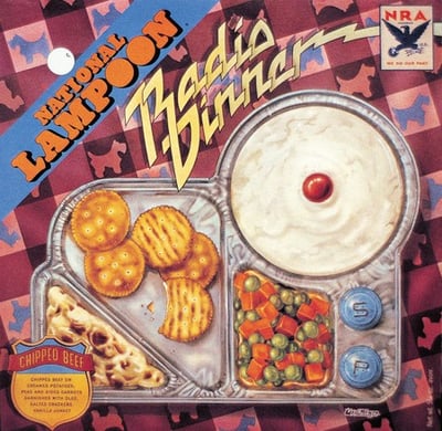 National Lampoon - Radio Dinner (Banana Records, BTS-38) · LP