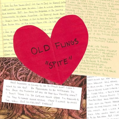 Old Flings - Spite (Bitter Melody Records, BMR10) · LP · Mustard