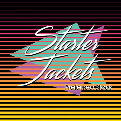 Starter Jackets - Preferred Stock (Brassneck Records, neck026) · 7" · Pink & Yellow Split With Black Splatter