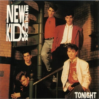New Kids On The Block - Tonight (CBS, BLOCK 7) · 7" · Netherlands Pressing