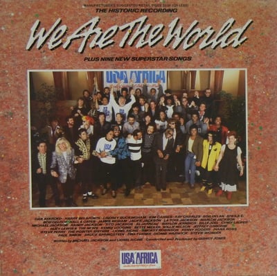 USA For Africa - We Are The World (Columbia, USA 40043) · LP · Carrollton Pressing