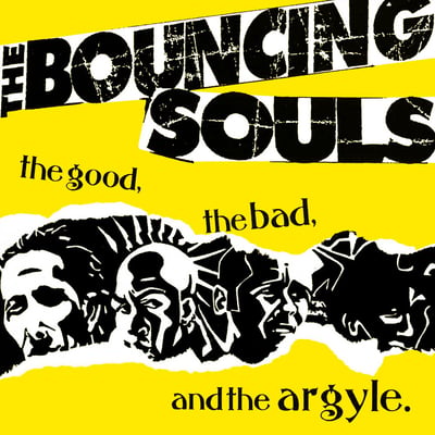 The Bouncing Souls - The Good, The Bad, And The Argyle (Chunksaah Records, CAR 004) · LP · Orange Vinyl · Limited Edition, Repress