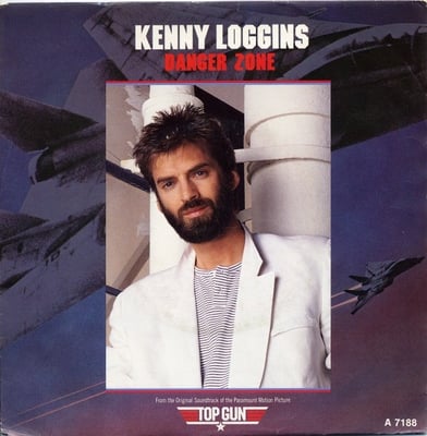 Kenny Loggins - Danger Zone (Columbia, 38-05893) · 7" · Carrollton Pressing