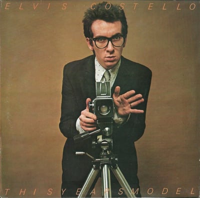 Elvis Costello - This Year's Model (Columbia, JC 35331) · LP · Costello on Label, Santa Maria Press