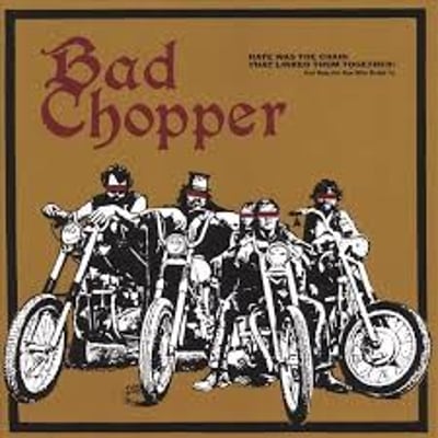 Chopper - Self-Preservation Society (Crackle! Records, cat 004) · 7"