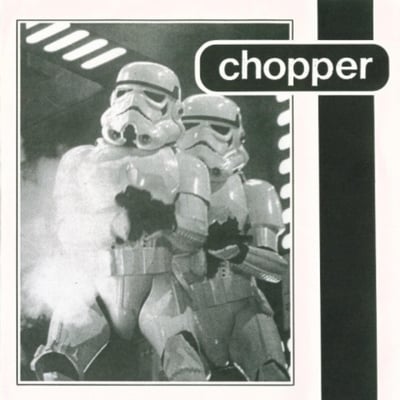 Chopper - For Youth And Valour (Crackle! Records, Cat 009) · 7"