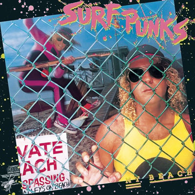 Surf Punks - Surf Punks (Day-Glo Records, DG-0456) · LP