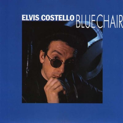 Elvis Costello - Blue Chair (Demon Records, D1047T) · 12"