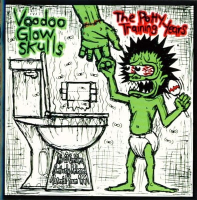 Voodoo Glow Skulls - The Potty Training Years (Dr. Strange Records, DSR142) · LP · Yellow Clear · Reissue