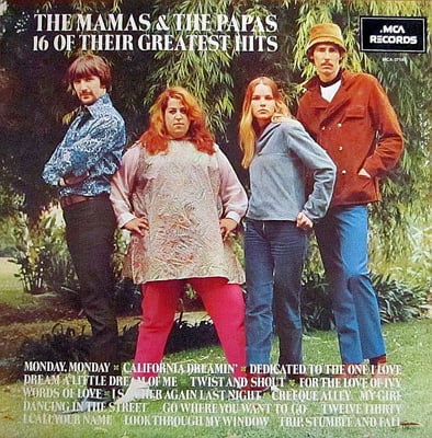 The Mamas & The Papas - 16 Of Their Greatest Hits (Dunhill, DS 50064) · LP