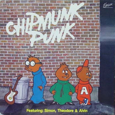 The Chipmunks - Chipmunk Punk (Excelsior, XLP-6008) · LP
