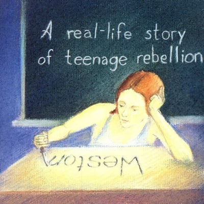 Weston - Teenage Love Affair (Gern Blandsten, GERN BLANDSTEN RECORDS 020) · 7"