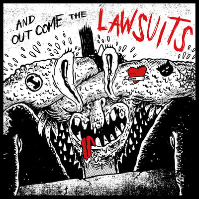 Various - ...And Out Come The Lawsuits (Lavasocks Records, SOX-033) · LP · White · Limited Edition, Repress