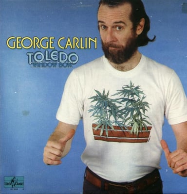 George Carlin - Toledo Window Box (Little David Records, LD 3003) · LP