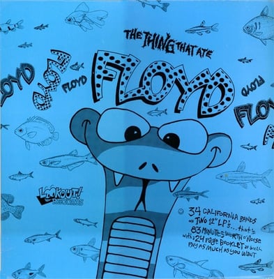 Various - The Thing That Ate Floyd (Lookout! Records, #11) · 2xLP · Pink Jacket · Repress