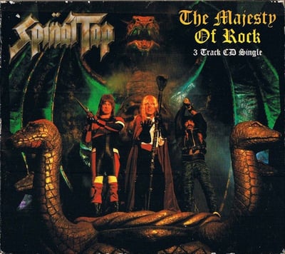 Spinal Tap - The Majesty Of Rock (MCA Records, MCSTP 1629) · 12" · Coloured · Etched, Special Edition