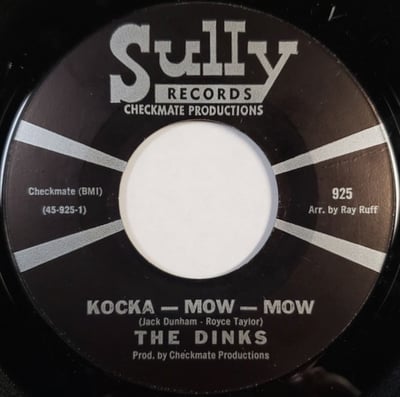 The Dinks - Teen-Age Powder Keg (Meathead Records, MHR-V003) · 7" · Clear