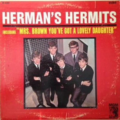 Herman's Hermits - Introducing Herman's Hermits (MGM Records, SE-4282) · LP · 1st Cover