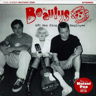 The Beautys - A#1 Sex Shop Employee (Mutant Pop, MP-39) · 7" · Orange