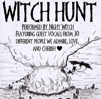 Night Witch - Witch Hunt (Not On Label (Night Witch Self-released), none) · 7"