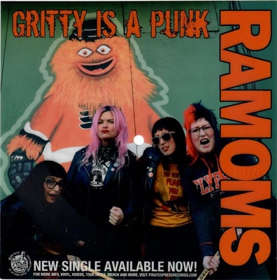 Ramoms - Gritty Is A Punk (Pirates Press Records, PPR241F) · 7" · Picture Disc, Promo